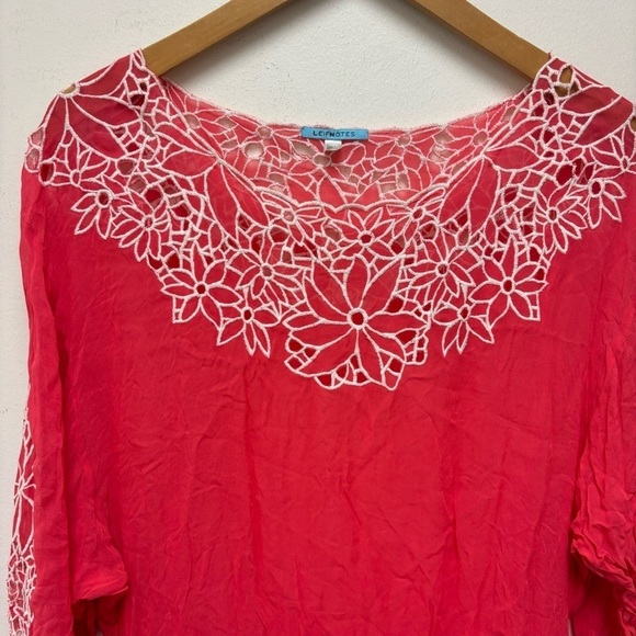 Anthropologie Leifnotes Vaoltta Semi Sheer Blouse - Picture 6 of 12